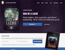 Tablet Screenshot of jzacharypike.com